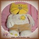 NOUNOURS SOS DOUDOU CHAT JAUNE BEIGE MARRON