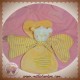 FILOUDOU SOS DOUDOU OURS BLANC FLEUR PLAT JAUNE ORANGE CMP