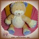 BENGY SOS DOUDOU CHAT LION TIGRE BEIGE ECRU MAUVE 30