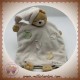 KALOO SOS DOUDOU OURS BEIGE MARIONNETTE ECRU FEUILLE 