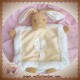 KALOO SOS DOUDOU LAPIN BEIGE MARIONNETTE ECRU FEUILLE PLUME