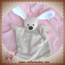 GRAIN DE BLE SOS DOUDOU LAPIN PLAT GRIS TAUPE