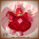 BLANCHET SOS DOUDOU POULE COQ PLAT ROUGE ROSE ON CHUCOTE