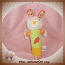 BABYSUN BABY SUN DOUDOU LAPIN CHIEN ECRU VERT ORANGE CAROTTE