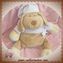 DOODOO BABIAGE DOUDOU CHIEN BEIGE HAUT MAUVE