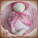 MOULIN ROTY SOS DOUDOU SOURIS LILA PATACHON ROSE ROBE 52 CM