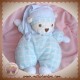 NOUNOURS SOS DOUDOU OURS BLANC VICHY BLEU