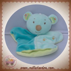 SYSTEME U ZEN SOS DOUDOU KOALA OURS MARIONNETTE BLEU
