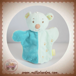 SYSTEME U ZEN SOS DOUDOU KOALA OURS MARIONNETTE BLEU