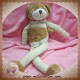 PLAYKIDS CMI SOS DOUDOU OURS MARRON BEIGE CARAMEL