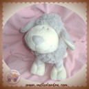 NICOTOY SOS DOUDOU MOUTON ECRU GRIS REMBOURRE