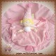 DIMCO TITOUTAM SOS DOUDOU POUPEE PLATE ROSE ETOILES