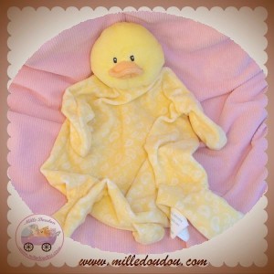 KIMBALOO SOS DOUDOU CANARD JAUNE PLAT PLUME BLANCHE