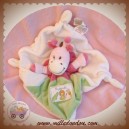 KIABI SOS DOUDOU GIRAFE PLATE BLANCHE ROSE VERTE KITCHOUN 