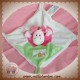 KIABI SOS DOUDOU GIRAFE PLATE BLANCHE ROSE VERTE KITCHOUN 