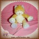 BENGY DOUDOU CHAT LION TIGRE BEIGE ECRU MAUVE 20 cm SOS