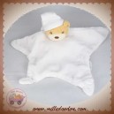 KALOO SOS DOUDOU OURS BEIGE PLAT ETOILE BLANC PLUME 