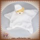 KALOO SOS DOUDOU OURS BEIGE PLAT ETOILE BLANC PLUME 