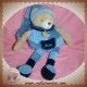 DOUDOU ET COMPAGNIE SOS OURS FILOU BLEU 30 CM