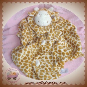 ANGEL DEAR SOS DOUDOU GIRAFE TACHETE MARRON BEIGE MOUCHOIR