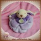 DOUDOU ET COMPAGNIE LAPIN FLEUR BOULE MAUVE PETIT MOD 