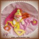 NICOTOY SOS DOUDOU LUTIN CLOWN PLAT ROSE JAUNE ATTACHE TETINE