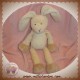 GUND DOUDOU LAPIN ECRU BLANC BEIGE NICOTOY SOS