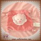 KIMBALOO SOS DOUDOU OURS SOURIS ROSE PLAT TISSU POIS