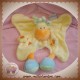 NATTOU SOS DOUDOU GIRAFE PLAT JAUNE ORANGE BLEU SAFARI