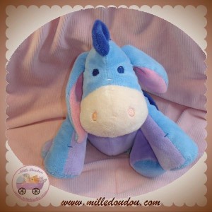 DISNEY SOS DOUDOU ANE BOURRIQUET BLEU ROSE MAUVE PASTEL