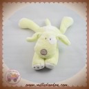 OKAIDI OBAIBI DOUDOU PELUCHE CHIEN VERT ET BLANC SOS