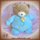 NOUNOURS SOS DOUDOU OURS BOULE MUSICAL BLEU ENFANT