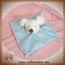 TCF SOS DOUDOU SOURIS BLANCHE BLEU PLAT TOUT COMPTE FAIT