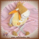 CMP SOS DOUDOU VACHE BEIGE CORPS JAUNE ORANGE FLEURS 