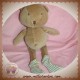 NATALYS SOS DOUDOU OURS MARRON CHAUSSETTE SERGENT MAJOR