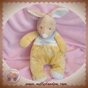 NOUKIE'S SOS DOUDOU KANGOUROU LENA JAUNE AUSTRALIA 26 CM