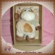 HISTOIRE D'OURS SOS DOUDOU GIRAFE VACHE ECRU BEIGE MARRON