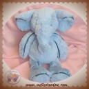 JELLYCAT SOS DOUDOU ELEPHANT BLEU A POILS