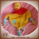 DISNEY DOUDOU WINNIE L'OURSON PLAT LOSANGE JAUNE ROUGE BLEU  KIABI