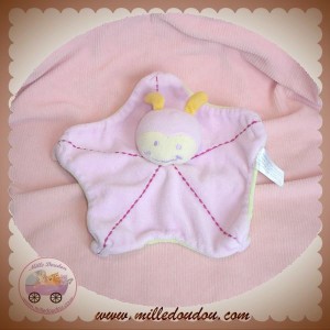 BABOU SOS DOUDOU COCCINELLE PLAT ROSE VIOLET VERT KIABI