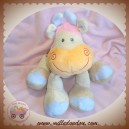 NATTOU SOS DOUDOU VACHE GIRAFE BEIGE ORANGE ROSE 