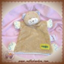 BENGY SOS DOUDOU CHAT LION TIGRE BEIGE ECRU MAUVE MARIONNETTE