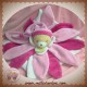 DOUDOU ET COMPAGNIE OURS FLEURS PETALES ROSE SOS