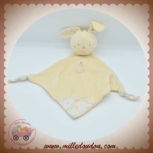 SUCRE D'ORGE SOS DOUDOU LAPIN JAUNE PLAT LOSANGE NOEUD