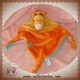 DISNEY DOUDOU TIGROU PLAT LOSANGE JAUNE ORANGE CLAIR BLEU NICOTOY