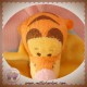 DISNEY DOUDOU TIGROU PLAT LOSANGE JAUNE ORANGE CLAIR BLEU NICOTOY