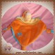 DISNEY DOUDOU TIGROU PLAT LOSANGE JAUNE ORANGE CLAIR BLEU SOS