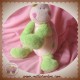 KIMBALOO SOS DOUDOU TORTUE ROSE ET VERTE KMB