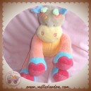 NATTOU SOS DOUDOU GIRAFE OASIS ORANGE ROSE BLEU