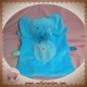 NICOTOY SOS DOUDOU ELEPHANT PLAT BLEU ETIQUETTES C&A